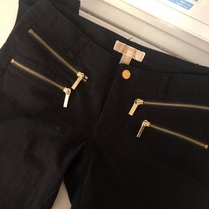 MICHAEL KORS stretchy black jeans